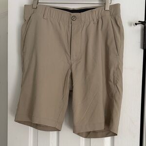 Under Armour Men's Khaki Flat Front Shorts